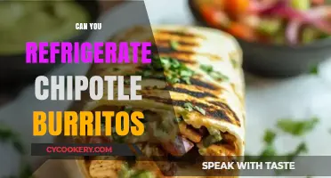 Refrigerating Chipotle Burritos: Best Practices for Freshness and Safety