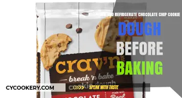 Refrigerating Chocolate Chip Cookie Dough: Pre-Baking Tips and Tricks
