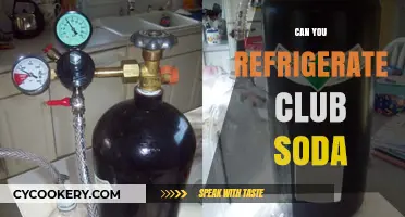Can You Refrigerate Club Soda? Storage Tips for Fizz