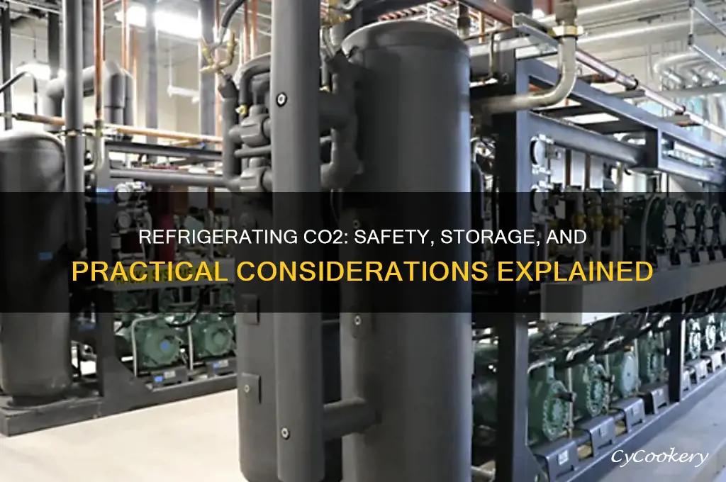 can you refrigerate co2