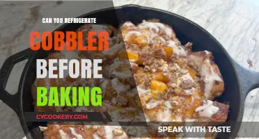 Refrigerating Cobbler Before Baking: Tips for Perfect Results