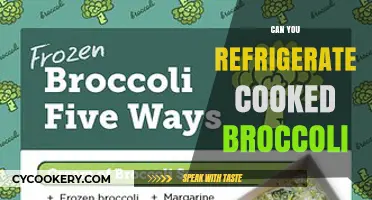 Refrigerating Cooked Broccoli: Tips for Storage and Freshness