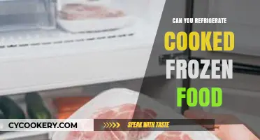 Refrigerating Cooked Frozen Food: Safe Practices and Storage Tips