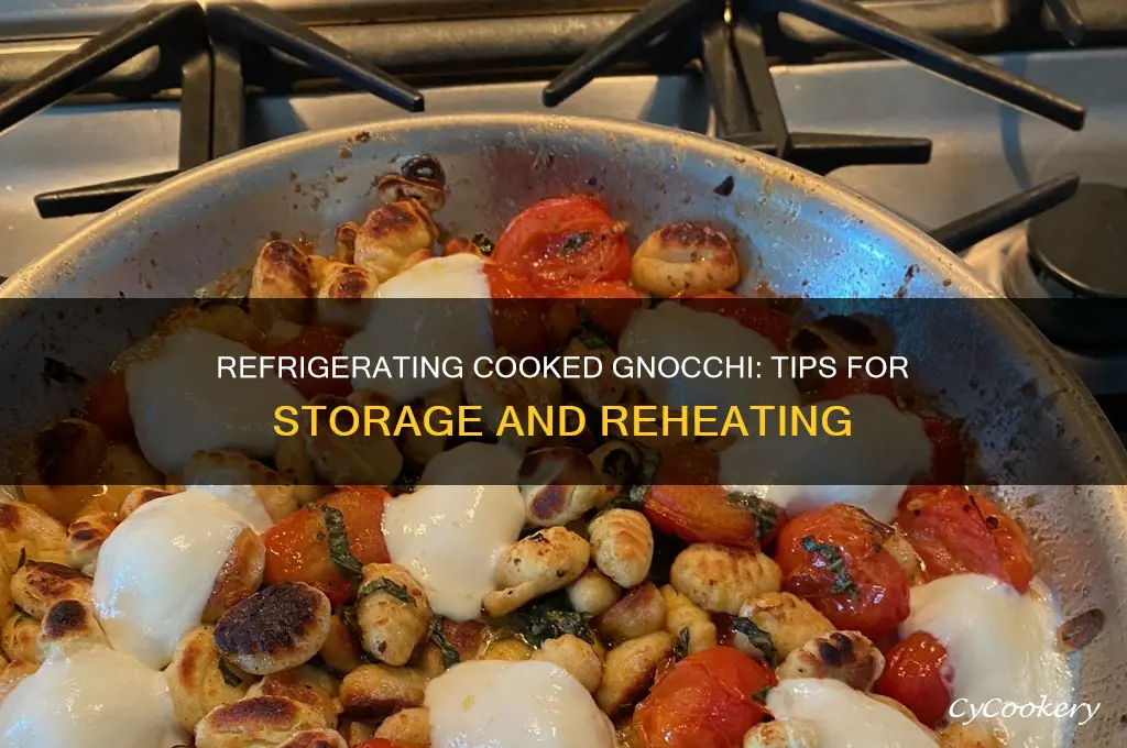 can you refrigerate cooked gnocchi