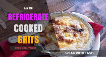 Refrigerating Cooked Grits: Tips for Storage and Reheating