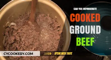 Refrigerating Cooked Ground Beef: Best Practices for Safe Storage