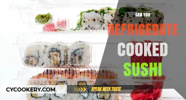 Refrigerating Cooked Sushi: Best Practices for Freshness and Safety