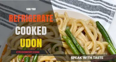 Refrigerating Cooked Udon: Tips for Storage and Freshness
