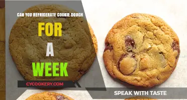 Refrigerating Cookie Dough: A Week-Long Storage Guide for Freshness
