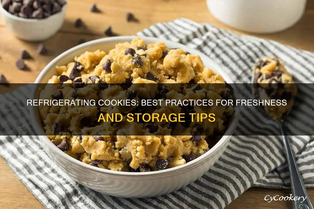 can you refrigerate cookies