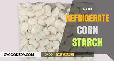 Refrigerating Corn Starch: Best Practices for Storage and Freshness