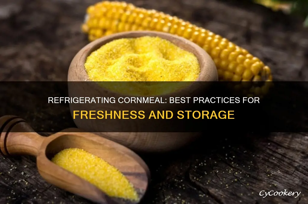 can you refrigerate cornmeal