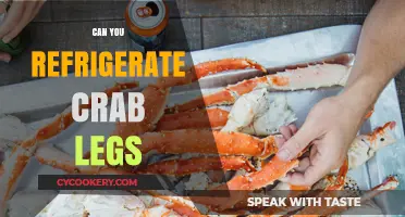 Refrigerating Crab Legs: Best Practices for Freshness and Safety