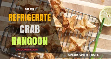 Refrigerating Crab Rangoon: Tips for Storing and Reheating Safely