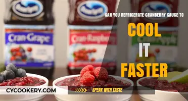 Cooling Cranberry Sauce Quickly: Refrigeration Tips for Faster Results