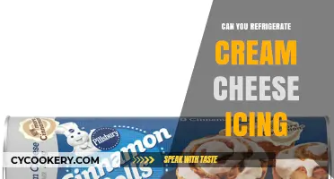 Refrigerating Cream Cheese Icing: Tips for Storage and Freshness