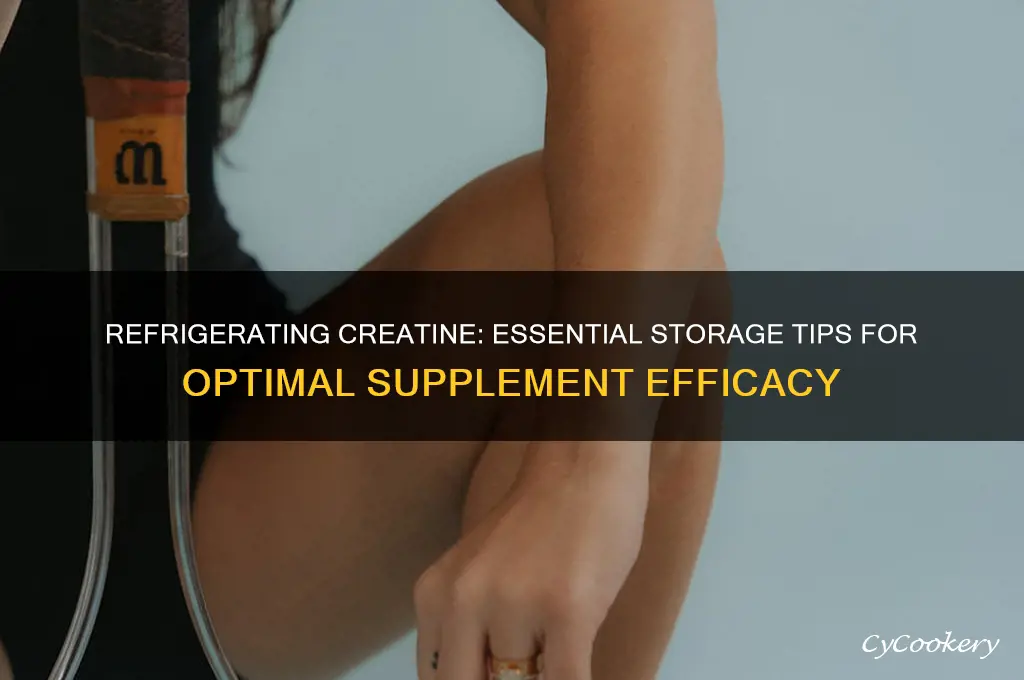 can you refrigerate creatine