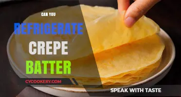 Refrigerating Crepe Batter: Tips for Freshness and Convenience