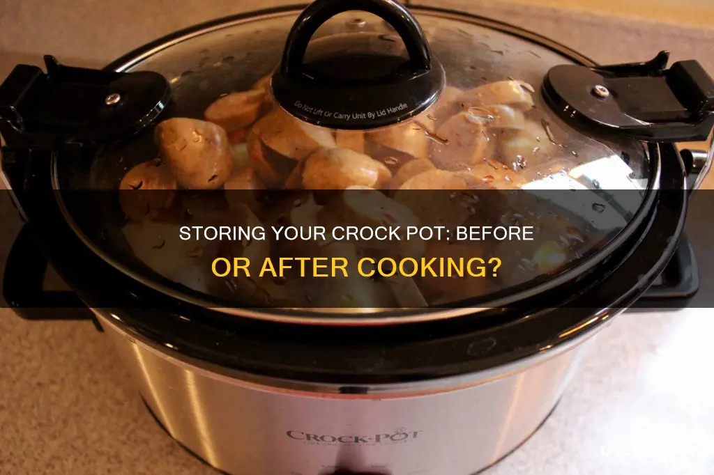 can you refrigerate crock pot before cooking