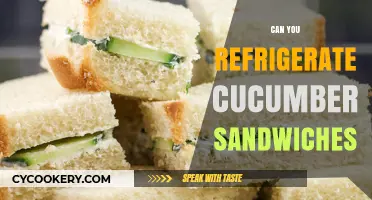 Refrigerating Cucumber Sandwiches: Best Practices for Freshness and Flavor