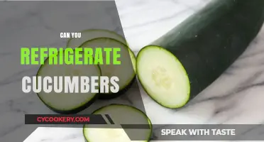 Refrigerating Cucumbers: Best Practices for Freshness and Crunch