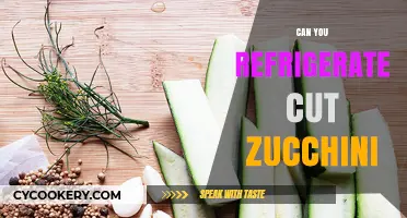 Refrigerating Cut Zucchini: Tips for Freshness and Storage