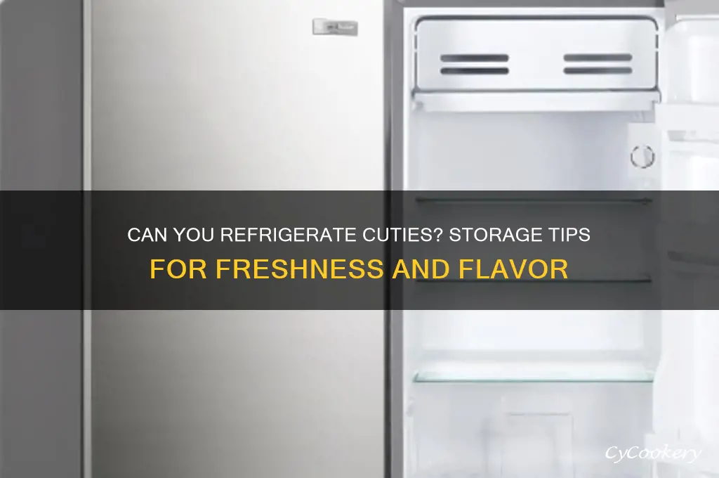 can you refrigerate cuties