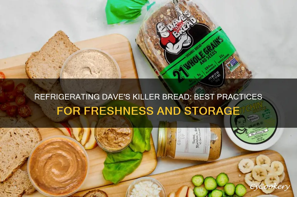 can you refrigerate dave
