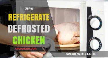 Refrigerating Defrosted Chicken: Safe Practices and Storage Tips