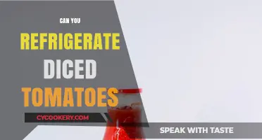 Refrigerating Diced Tomatoes: Best Practices for Freshness and Safety