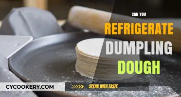 Refrigerating Dumpling Dough: Tips for Freshness and Convenience