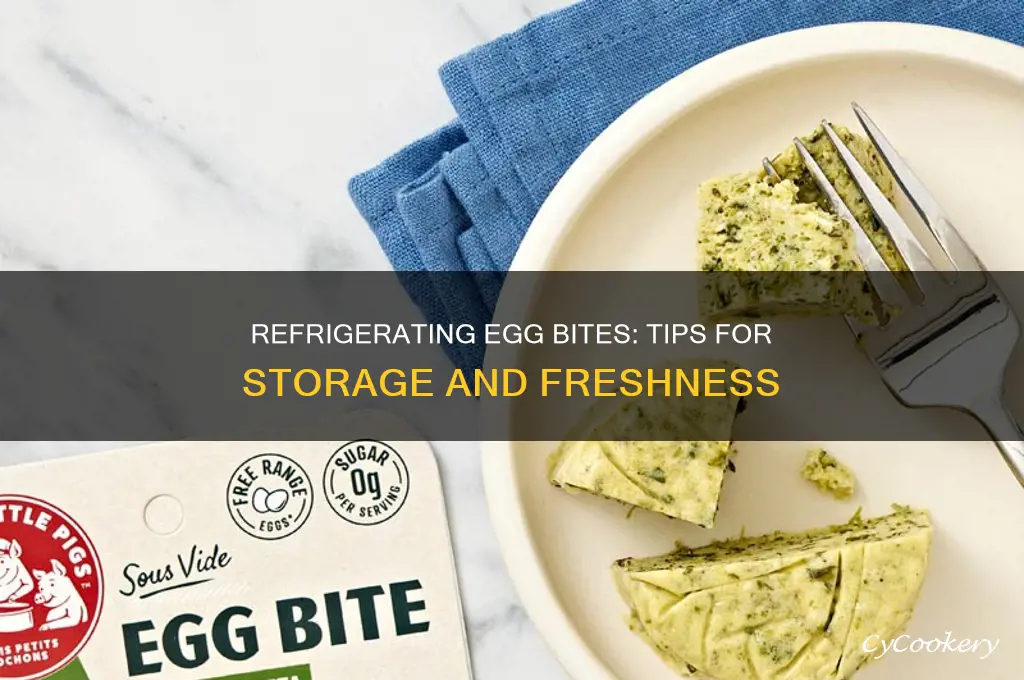can you refrigerate egg bites