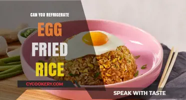 Refrigerating Egg Fried Rice: Tips for Safe Storage and Reheating