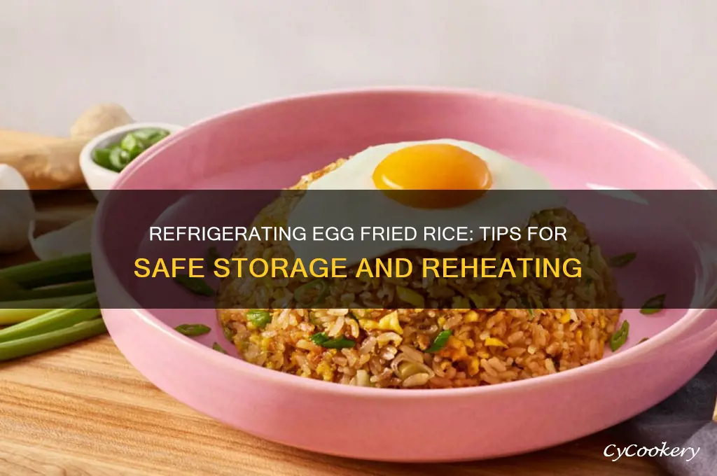 can you refrigerate egg fried rice