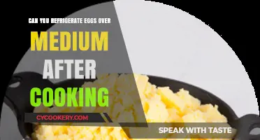 Refrigerating Cooked Eggs: Safe Practices for Over-Medium Preparation