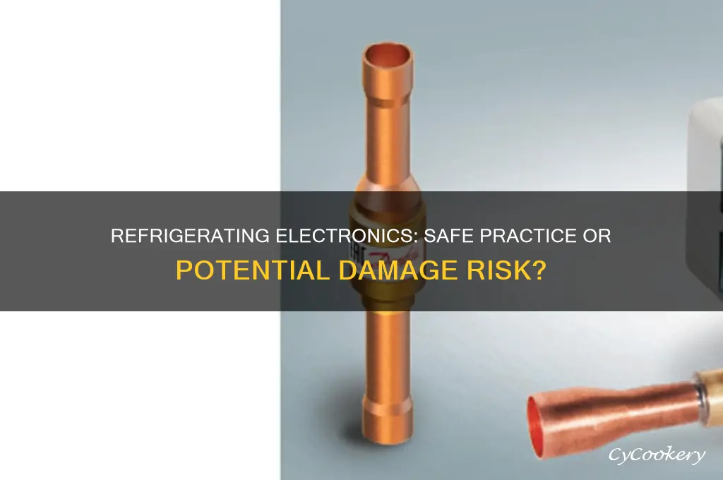 can you refrigerate electronics