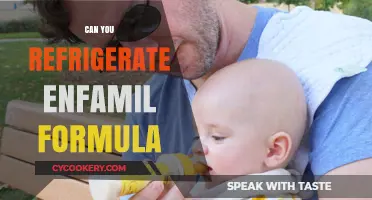 Refrigerating Enfamil Formula: Best Practices for Safe Storage and Use