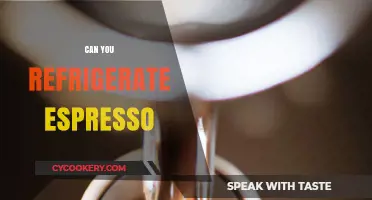 Refrigerating Espresso: Tips for Storing and Preserving Your Brew