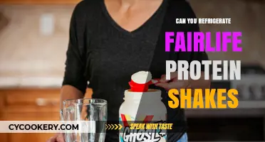 Refrigerating Fairlife Protein Shakes: Best Practices for Freshness and Taste
