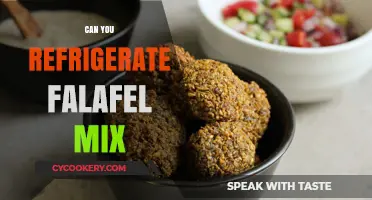 Refrigerating Falafel Mix: Tips for Freshness and Flavor Preservation