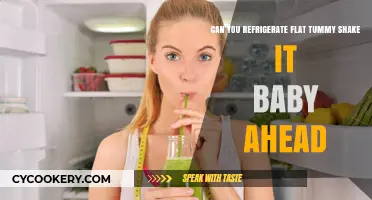 Refrigerating Flat Tummy Shake It Baby: Tips and Best Practices