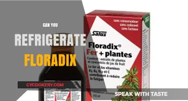 Can You Refrigerate Floradix? Storage Tips for Optimal Freshness