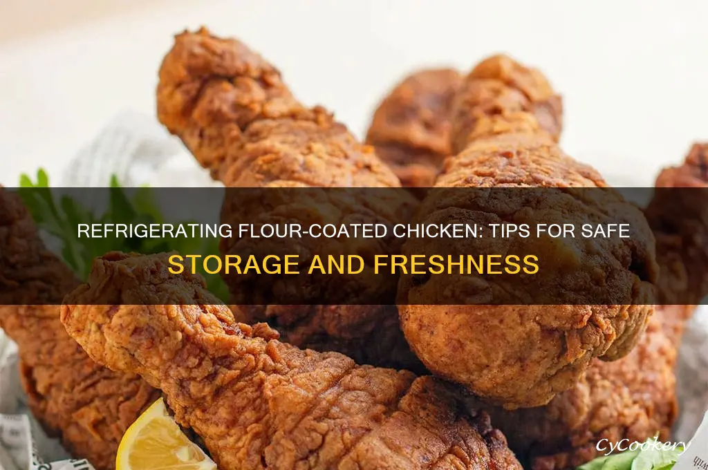 can you refrigerate flour chicken