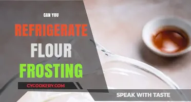 Refrigerating Flour Frosting: Tips, Tricks, and Storage Best Practices