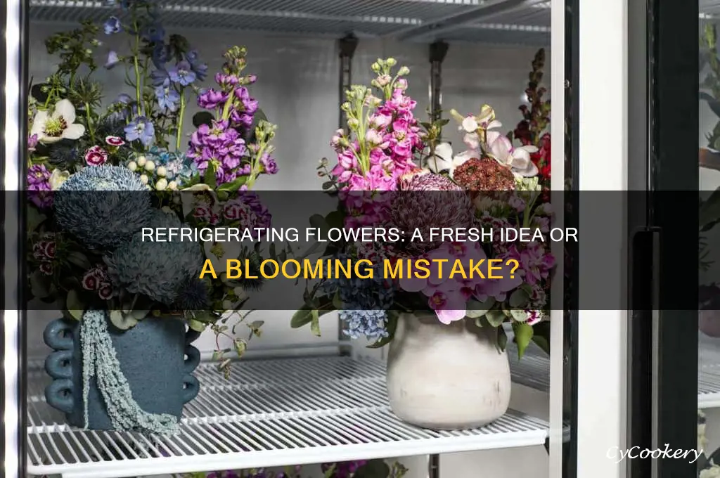can you refrigerate flowers
