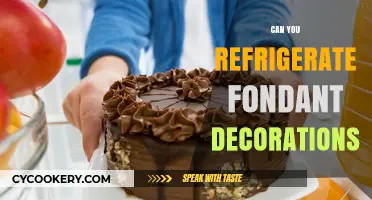 Refrigerating Fondant Decorations: Tips for Preserving Your Edible Art