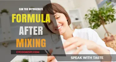 Refrigerating Mixed Formula: Safety Tips and Best Practices for Parents