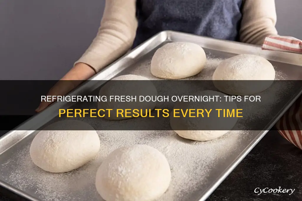 can you refrigerate fresh dough overnight
