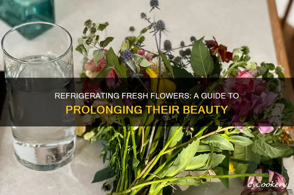 can you refrigerate fresh flowers