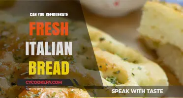 Refrigerating Fresh Italian Bread: Best Practices for Storage and Freshness